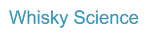 Blauer Schriftzug des Blogs Whisky Science
